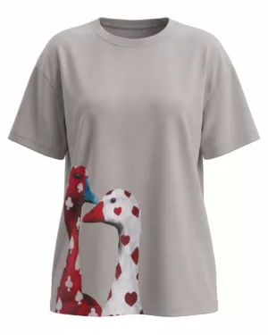 Lucky Goose Tee Gray