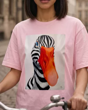 Safari Goose Tee Pink